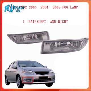 Rto ไฟตัดหมอกกันชนหน้า สําหรับ TOYOTA VIOS 2002 2003 2004 2005 81221-0D010-81220-0D010 1 คู่