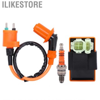 Ilikestore Ignition Coil  Practical CDI Box Spark Plug Improve Combustion Efficiency Replacement for GY6 50cc‑150cc ATV Moped Scooters