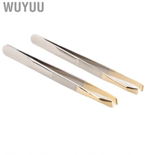 Wuyuu 2x Eyebrow Tweezers Daily For Ingrown Hair Facial