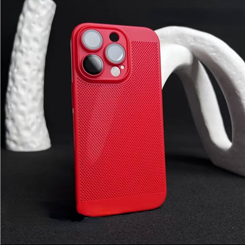 เคสโทรศัพท์มือถือแบบกระจก บางมาก กันกระแทก กระจายความร้อน รูปที่ 5