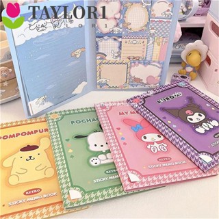 Taylor1 สมุดโน้ต เครื่องเขียน ลาย Kuromi My Melody Cinnamoroll สําหรับนักเรียน