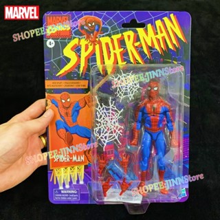 - Jn - Marvel Legends Spiderman ของเล่นคลาสสิก Spider Web Spider Man Action Figure Hasbro Marvel Comics ของเล่นสะสมโมเดล