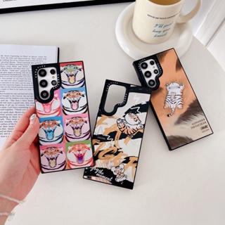 Casetify เคสโทรศัพท์มือถือแบบนิ่ม กันกระแทก พร้อมกระจก แฟชั่น คุณภาพสูง สําหรับ Samsung s23ultra s23 s23+ s22ultra