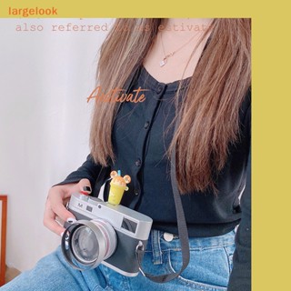 [largelook] ฝาครอบกล้อง SLR กันฝุ่น ลายการ์ตูนน่ารัก สําหรับ Canon 200d Nikon Leica Fuji xt30 xt4 5