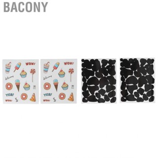 Bacony 2pcs Instant  Cartoon  Photo Decorative Frame Albums for Decor