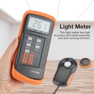 Youpin LX1330B Digital Luxmeter จอแสดงผล LCD เครื่องวัดแสง 0-200 000 Lux Testing Illuminometer