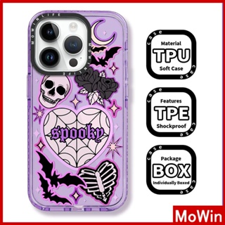 Mowin - เข้ากันได้สำหรับ เคสไอโฟน เคสไอโฟน11 เคส iphone 11 เคสไอโฟนเคสนิ่มเคสใสหนากันกระแทกกรอบป้องกันกล้องสีม่วงการ์ตูนน่ารักเข้ากันได้กับ iPhone 13 Pro Max 12 Pro Max 11 XR XS 7 8Plus