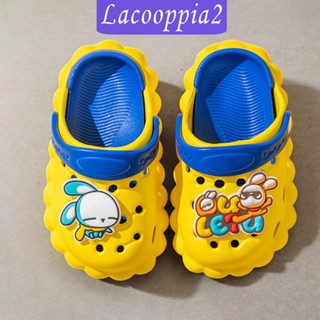 [Lacooppia2] รองเท้าสลิปออน น่ารัก สําหรับเด็ก อาบน้ํา ในร่ม กลางแจ้ง