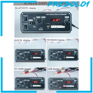 [Predolo1] โมดูลถอดรหัสบลูทูธ MP3 MP3 WMA WAV Ape รองรับ TF USB AUX ไมค์ FM