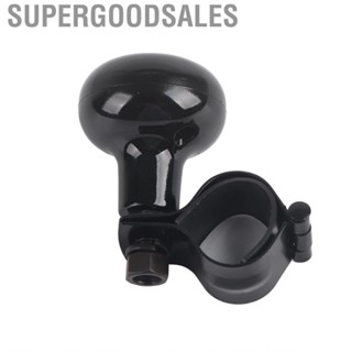 Supergoodsales Car Steering Wheel Ball Universal Heavy Duty Knob Spinner Handle Black