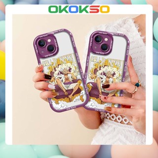 [Okso] ใหม่ เคสโทรศัพท์มือถือแบบนิ่ม กันกระแทก ลายการ์ตูนลูฟี่ สําหรับ OPPO Reno9 Reno8 Reno7pro reno6 5