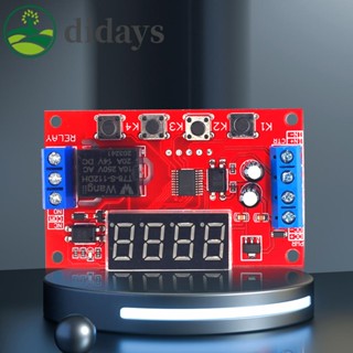 โมดูลรีเลย์เวลา 5V 12V 24V 32 โหมด 20mA ควบคุมอัตโนมัติ อเนกประสงค์ [Didays.th]