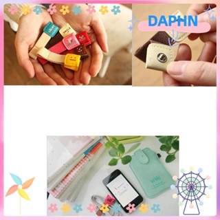 Daphs ที่พันสายหูฟังหนัง ยืดหยุ่น น่ารัก สําหรับจัดเก็บสายหูฟัง สายข้อมูล USB