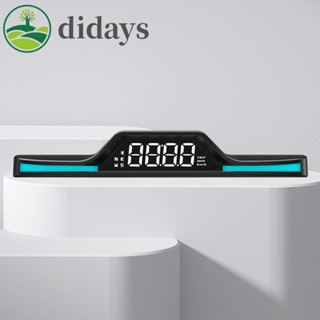 นาฬิกาปลุกดิจิทัล HUD GPS Speedo มีไฟ RGB [Didays.th]