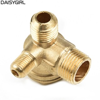 【DAISYG】Check Valve Home Tool Air Compressor Brass Easy installation Thread connections