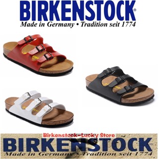 【พร้อมส่ง】birkenstock Florida รองเท้าแตะ unisex