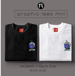 Graphic Tees MNL Valorant Kay/O Plant Chibi Customized Shirt Unisex T-shirt for Women and Men_01