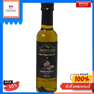 Extra Virgin Oil Black Truffle Romulo 250 ml.