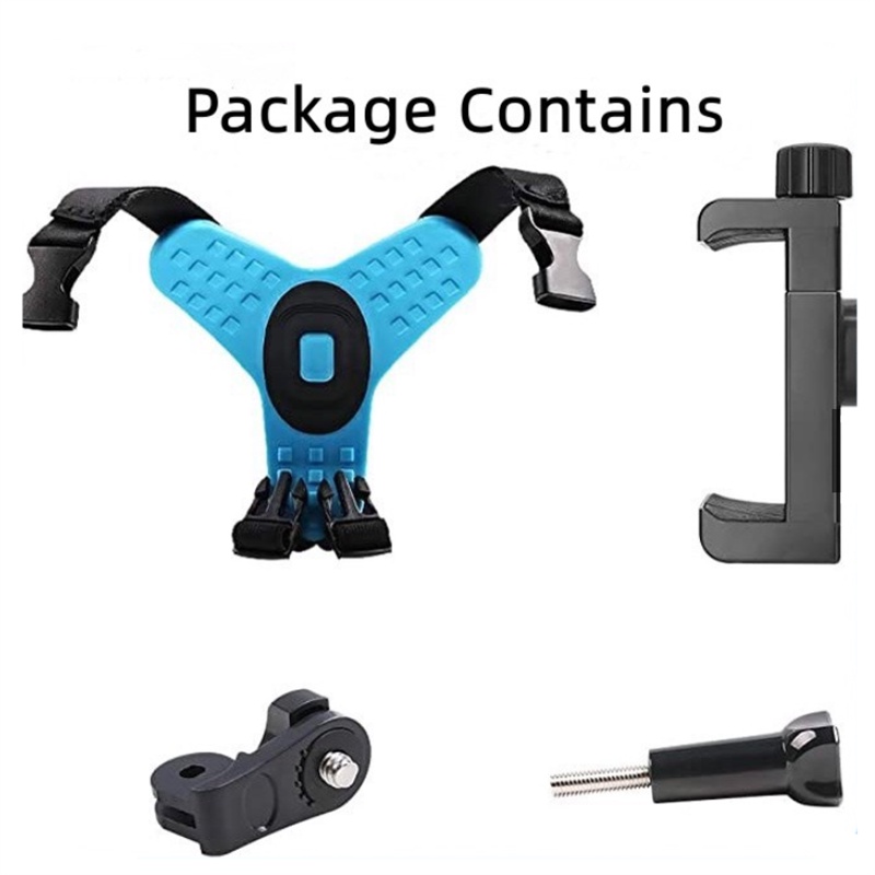 [ขายดี] ที่ยึดหมวกกันน็อค สายยึดคาง ขายึดหมวกกันน๊อคกล้อง หมุนได้ 360 องศา ขายึดมือถือ ที่วางโทรศัพท์มือถือ🏍️ - รูปที่ 6