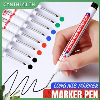 Long Nib Markers ปากกามาร์กเกอร์หัวยาวห้องอาบน้ำงานไม้ตกแต่ง Multi-Purpose Deep Hole Marker Cynthia