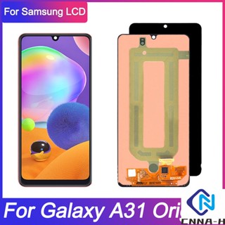 หน้าจอสัมผัสดิจิทัล LCD สําหรับ Samsung Galaxy A31 A315 A31 A315