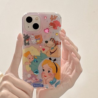 เคสมือถือ แบบนิ่ม ลายการ์ตูนเจ้าหญิงอลิซ กันกระแทก สําหรับ OPPO Reno8 Reno7pro reno6 7z Reno5 R17 A72 A53 A9 2020 F11 A31 A78 A77 Findx5pro