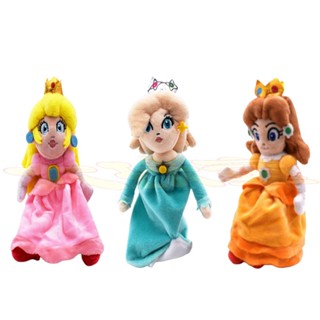 ตุ๊กตาฟิกเกอร์ Super Mario Princess Daisy Peach Rosalina แบบนิ่ม เหมาะกับของขวัญ ของเล่นสําหรับเด็ก