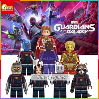 ของเล่นตัวต่อ ตุ๊กตา Superhero Series Star Lord Raccoon Mantis Destroyer Drax ของเล่นสําหรับเด็ก