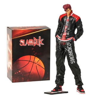 โมเดลฟิกเกอร์ Pvc รูปปั้นอนิเมะ Hanamichi Sakuragi Slam Dunk ขนาด 29 ซม. สําหรับตกแต่งห้อง ​ของเล่น ของขวัญ