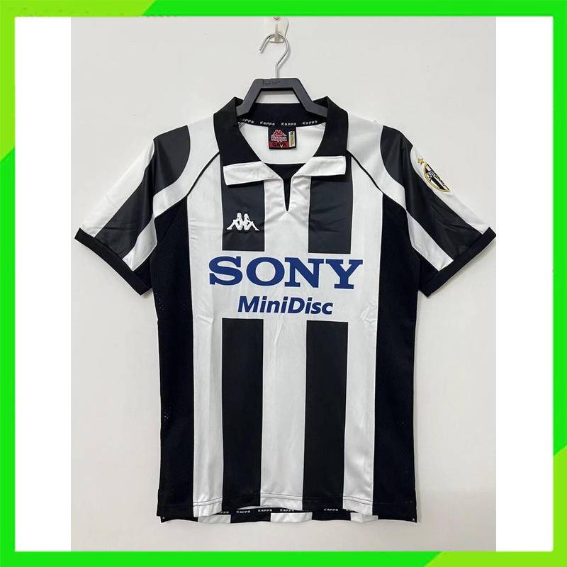 เสื้อยืด ลายทีมชาติฟุตบอล Juventus Gao Pin 1997 1998 ชุดเหย้า สไตล์เรโทร