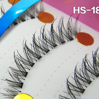 Hs - 18 ขนตาปลอมแฮนด์เมด 10 คู่