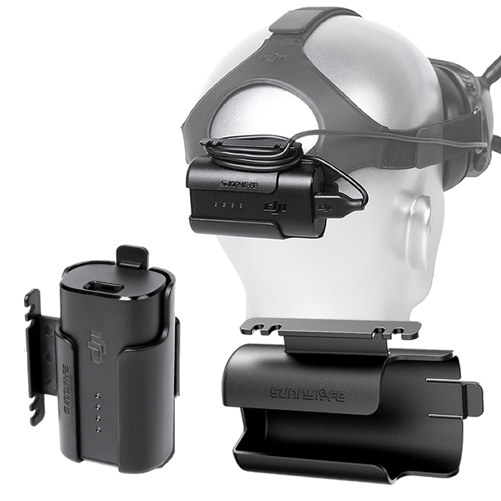 สําหรับ DJI Avata/FPV ผู ้ ถือแบตเตอรี ่ แถบคาดศีรษะแบตเตอรี ่ กลับคลิปผู ้ ถือ Combo แว ่ นตา V2 V1 Flying แว ่ นตาอุปกรณ ์ เสริม