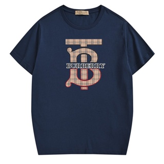 [Official]Burberry Fashion Print Classic Short Sleeve Cotton T-Shirt