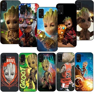 เคสโทรศัพท์มือถือซิลิโคน TPU แบบนิ่ม ลาย AM51 Groot สําหรับ Realme C55 GT Neo5 SE GT3 10T Narzo N55