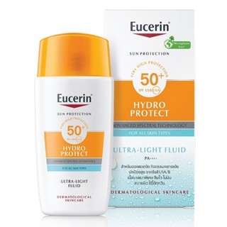 Eucerin ยูเซอริน ซัน ไฮโดร โพรเทค อัลตร้าไลท์ ฟลูอิด เอสพีเอฟ 50+ 50 มล. กันแดดสำหรับผิวหน้า