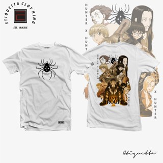 พร้อมส่ง Anime Shirt - ETQTCo. - Hunter x Hunter - Phantom Troupe การเปิดตัวผลิตภัณฑ์ใหม่ T-shirt