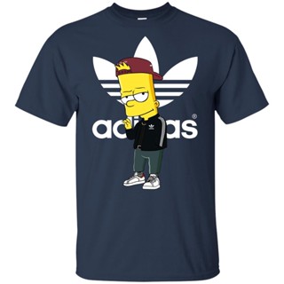 Mowei7 [พร้อมส่ง] เสื้อยืดแขนสั้นลําลอง ผ้าฝ้าย 100% พิมพ์ลาย Hypebeast Bart Simpson พลัสไซซ์ ของขวัญวันเกิด สําหรั_02