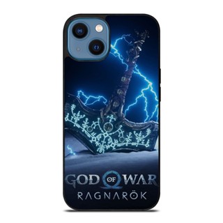 เคสโทรศัพท์มือถือ กันกระแทก ลาย God of War Ragnarok Thor Hammer สําหรับ IPhone 14 Plus 13 Pro Max 12 Mini X