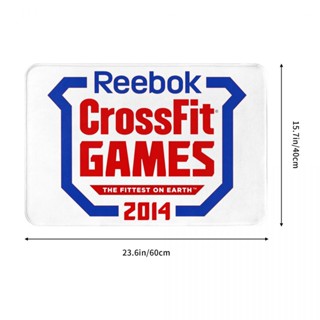 ใหม่ Reebok CrossFit (1) พรมปูพื้นห้องน้ํา ผ้าสักหลาด กันลื่น ดูดซับน้ําได้ดี แห้งเร็ว 16x24 นิ้ว พร้อมส่ง