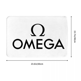 ใหม่ Omega (2) พรมเช็ดเท้า ผ้าสักหลาด กันลื่น ดูดซับน้ําได้ดี แห้งเร็ว 16x24 นิ้ว สําหรับห้องน้ํา ห้องนั่งเล่น โซฟา ห้องนอน พร้อมส่ง