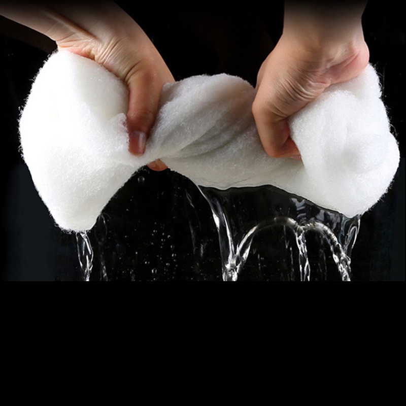 แผ่นโฟมฟองน้ํา ผ้าฝ้าย แบบหนา ใช้ซ้ําได้ สําหรับกรองน้ําตู้ปลา