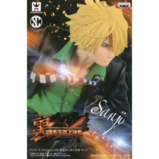 Sanji ของแท้ JP แมวทอง - Scultures Banpresto [โมเดลวันพีช]