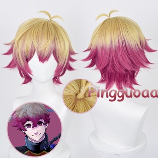 Manmei Anime Blue Lock Alexis Ness Cosplay Wig 30cm Scalp Short Wigs Heat Resistant Synthetic Hair