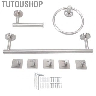 Tutoushop Bathroom Fixtures Brushed Appearance Bathroom Hardware Set for Shower Room