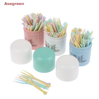 [Asegreen] 50Pcs/Set Fruit Fork Candy Color Mini Fruit Picks Plastic Snack Dessert Forks