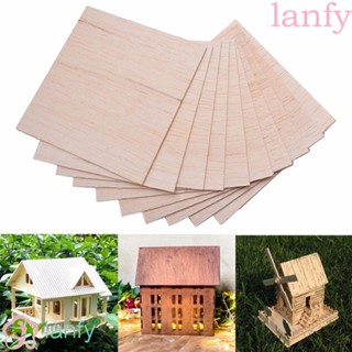 Lanfy แผ่นบอร์ดไม้ ทรงสี่เหลี่ยมผืนผ้า DIY ของเล่นสําหรับเด็ก