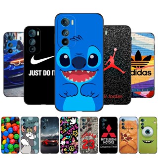 เคสโทรศัพท์มือถือ ซิลิโคนนิ่ม Tpu ลาย Stitch สีดํา สําหรับ Motorola Edge 30 5G Moto Edge 30 Edge30