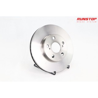 จานเบรค เบรก Runstop เรียบ ขนาดเดิม Brake disc จานหน้า เรียบ ขนาดเดิม 255 TOYOTA CORONA ST190 st191 ราคาต่อคู่