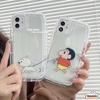 เคสป้องกันโทรศัพท์มือถือ TPU แบบนิ่ม ลายการ์ตูนชินจัง สําหรับ Realme 10 C35 C33 C31 C30 C25Y C21Y C25 C25s C20 C17 C15 C12 C11 7 9i 5 5s 5i 6i Narzo 50A Prime 50i