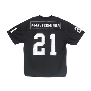 Mastermind Dark Skull Alphabet Stick Cloth Embroidery Co-branded Mesh Short Sleeve T-shirt